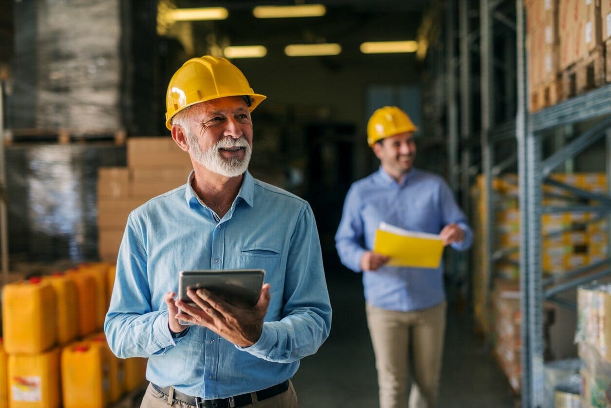 Export diagnosis Man making a diagnosis